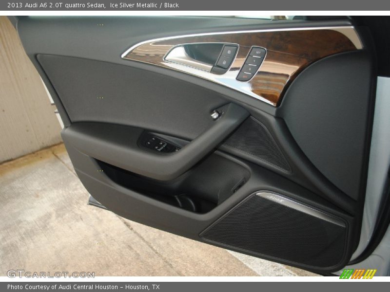 Ice Silver Metallic / Black 2013 Audi A6 2.0T quattro Sedan