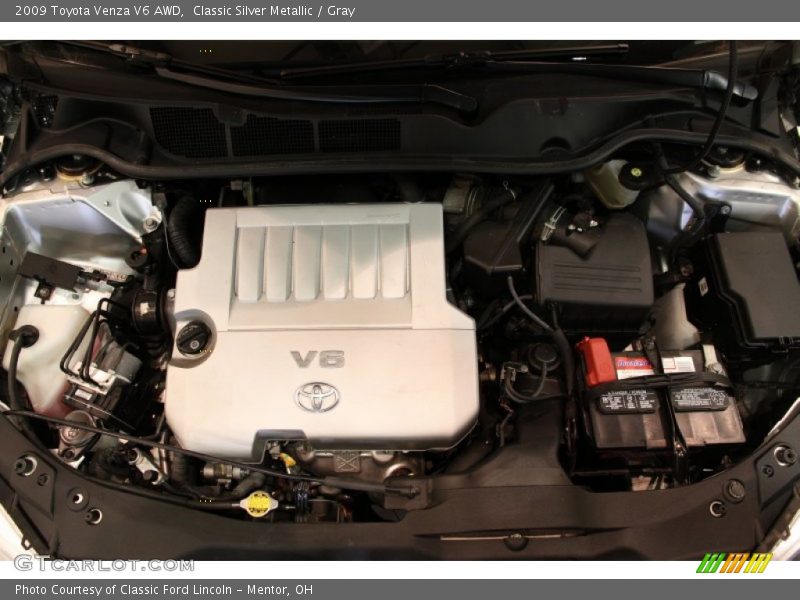 Classic Silver Metallic / Gray 2009 Toyota Venza V6 AWD