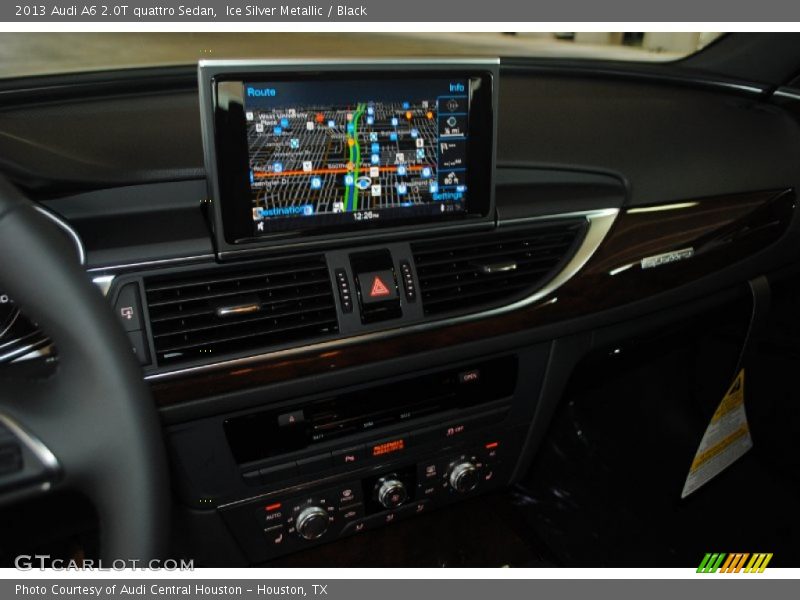 Ice Silver Metallic / Black 2013 Audi A6 2.0T quattro Sedan