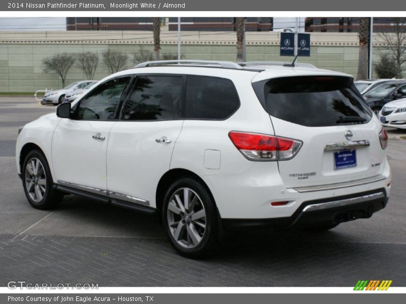 Moonlight White / Almond 2014 Nissan Pathfinder Platinum