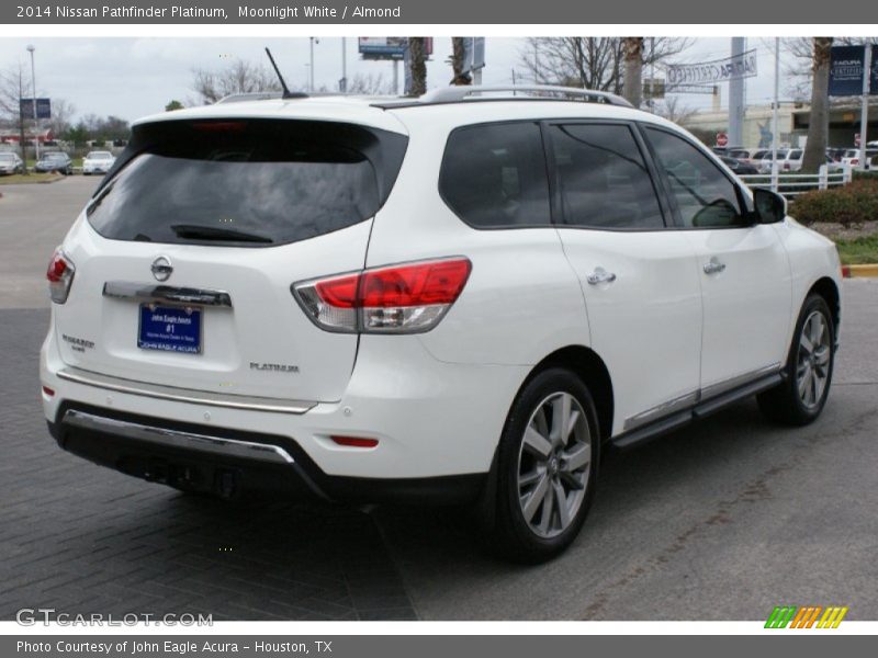 Moonlight White / Almond 2014 Nissan Pathfinder Platinum