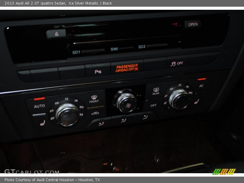 Ice Silver Metallic / Black 2013 Audi A6 2.0T quattro Sedan