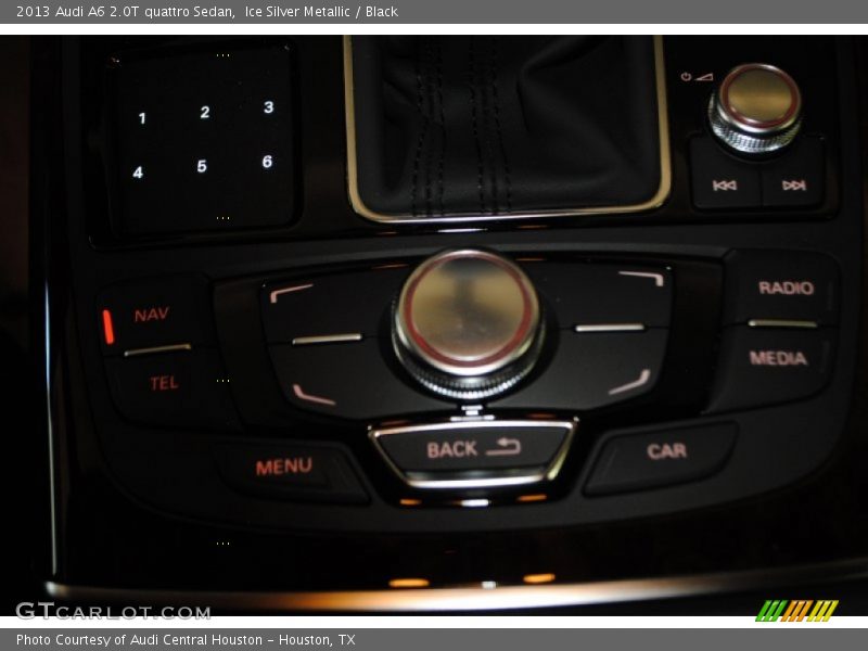 Ice Silver Metallic / Black 2013 Audi A6 2.0T quattro Sedan