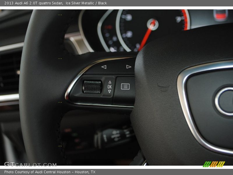 Ice Silver Metallic / Black 2013 Audi A6 2.0T quattro Sedan
