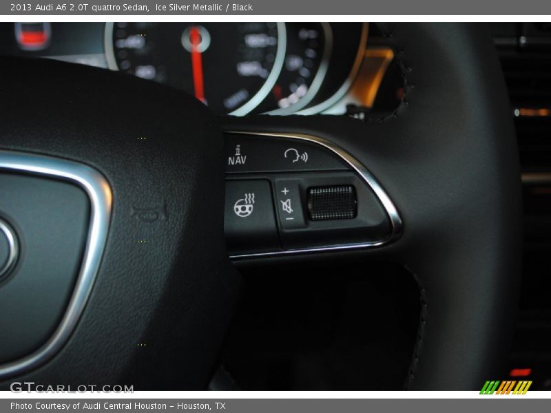 Ice Silver Metallic / Black 2013 Audi A6 2.0T quattro Sedan