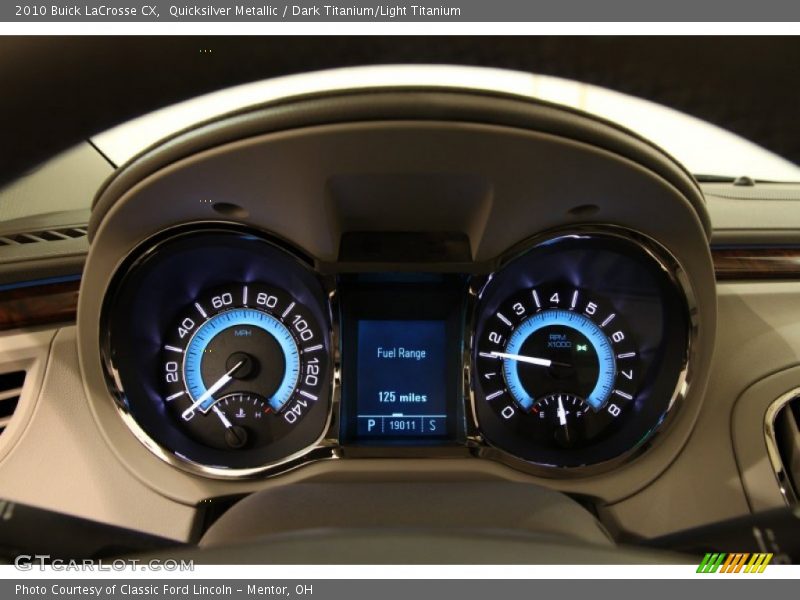Quicksilver Metallic / Dark Titanium/Light Titanium 2010 Buick LaCrosse CX