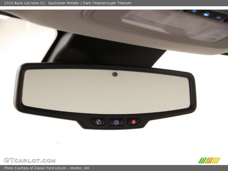 Quicksilver Metallic / Dark Titanium/Light Titanium 2010 Buick LaCrosse CX