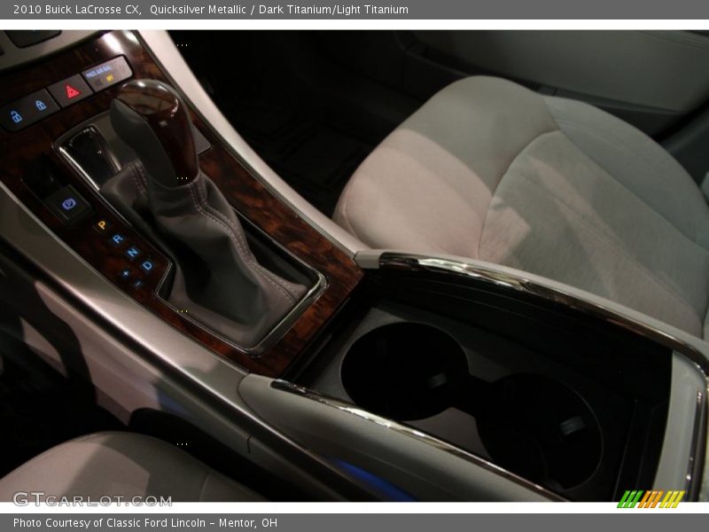 Quicksilver Metallic / Dark Titanium/Light Titanium 2010 Buick LaCrosse CX