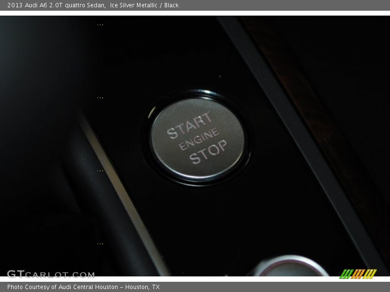 Ice Silver Metallic / Black 2013 Audi A6 2.0T quattro Sedan