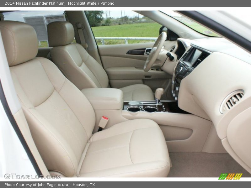 Moonlight White / Almond 2014 Nissan Pathfinder Platinum