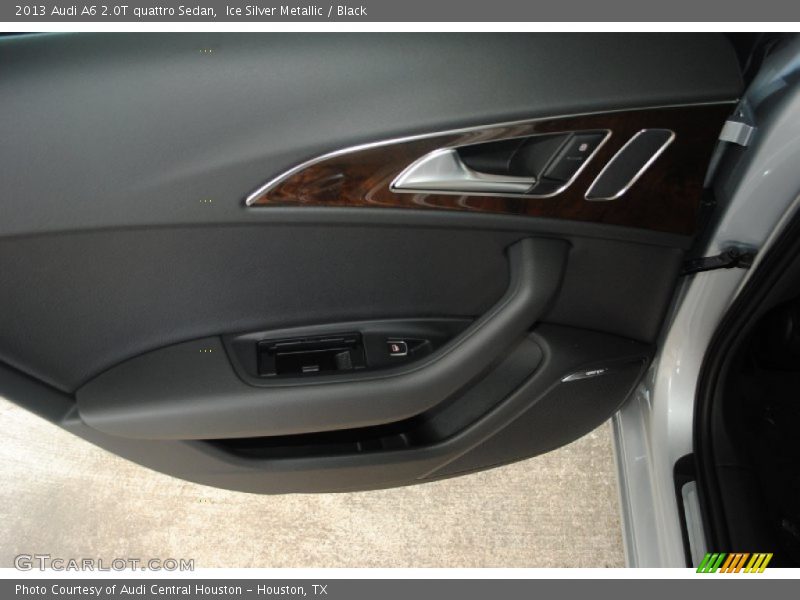Ice Silver Metallic / Black 2013 Audi A6 2.0T quattro Sedan