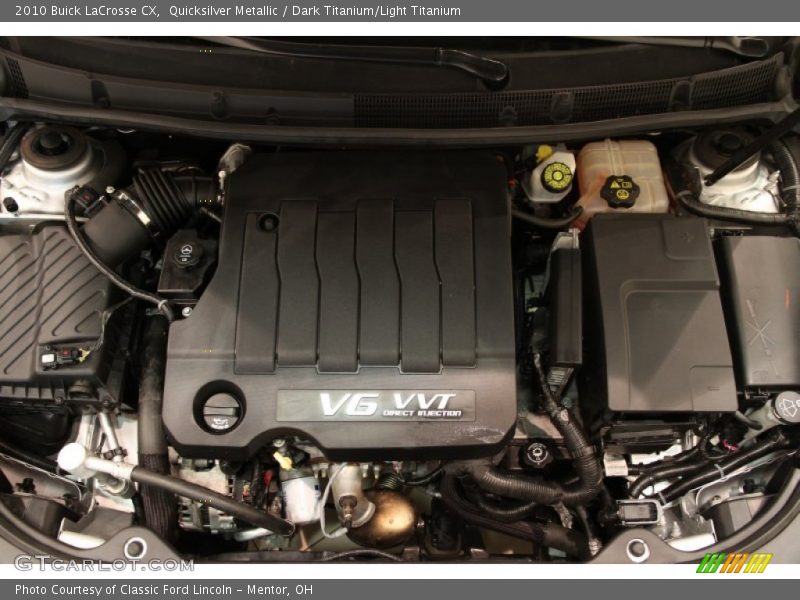 Quicksilver Metallic / Dark Titanium/Light Titanium 2010 Buick LaCrosse CX