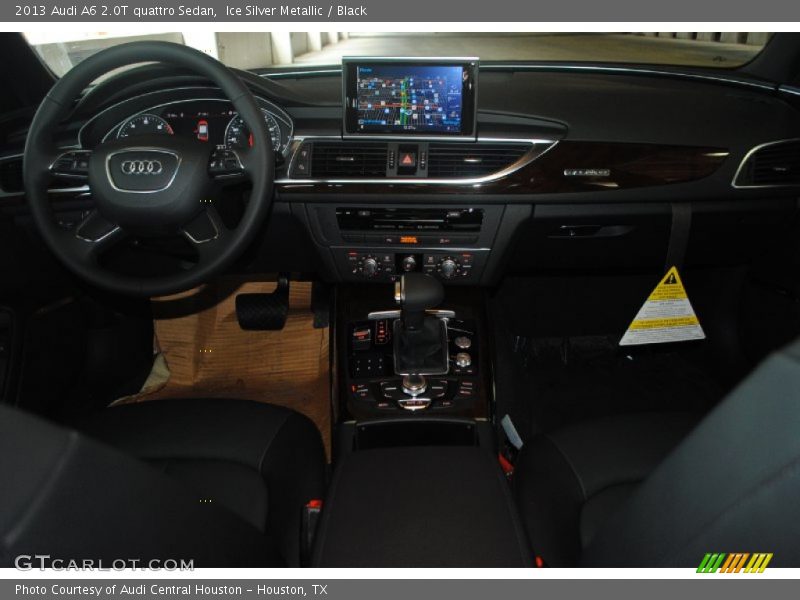 Ice Silver Metallic / Black 2013 Audi A6 2.0T quattro Sedan