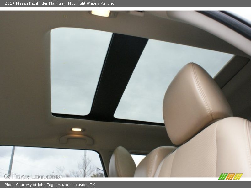Moonlight White / Almond 2014 Nissan Pathfinder Platinum