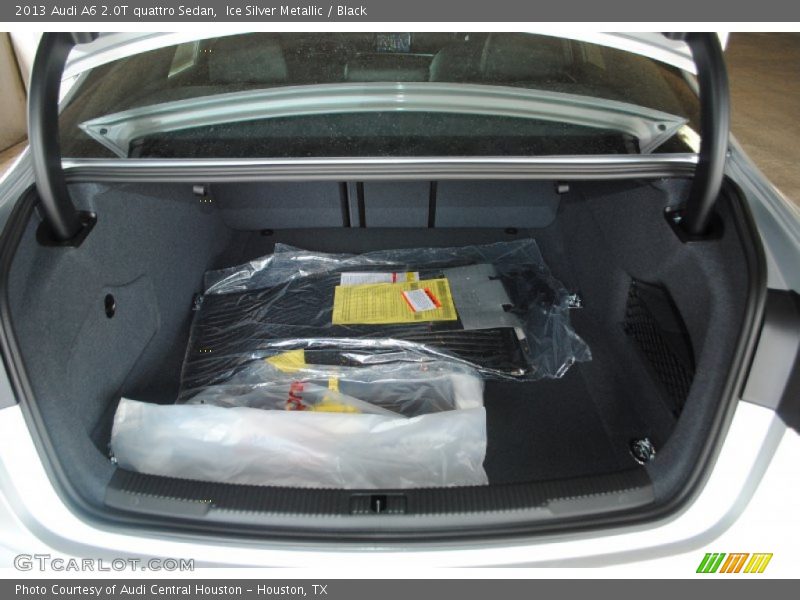 Ice Silver Metallic / Black 2013 Audi A6 2.0T quattro Sedan