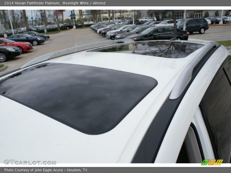Moonlight White / Almond 2014 Nissan Pathfinder Platinum
