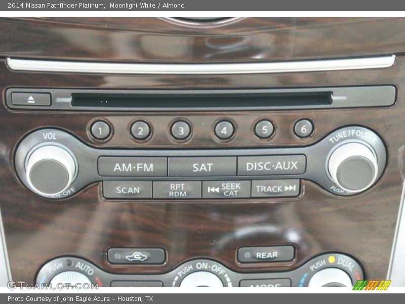 Moonlight White / Almond 2014 Nissan Pathfinder Platinum