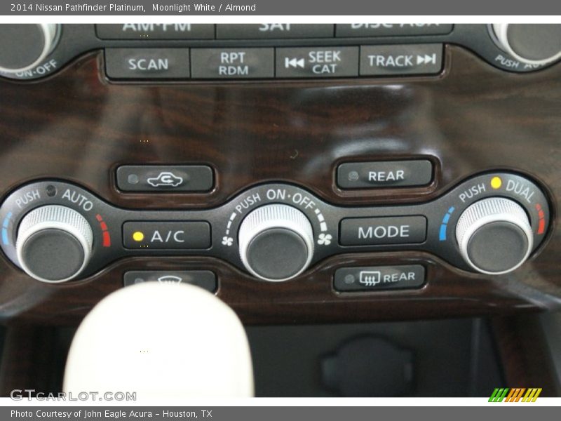 Moonlight White / Almond 2014 Nissan Pathfinder Platinum