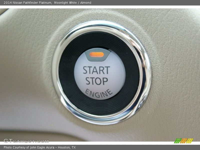 Moonlight White / Almond 2014 Nissan Pathfinder Platinum