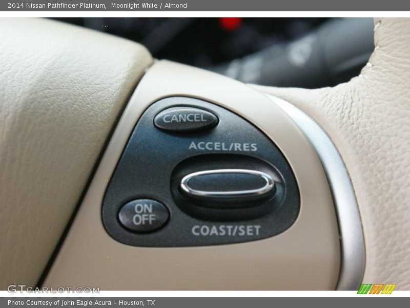 Moonlight White / Almond 2014 Nissan Pathfinder Platinum