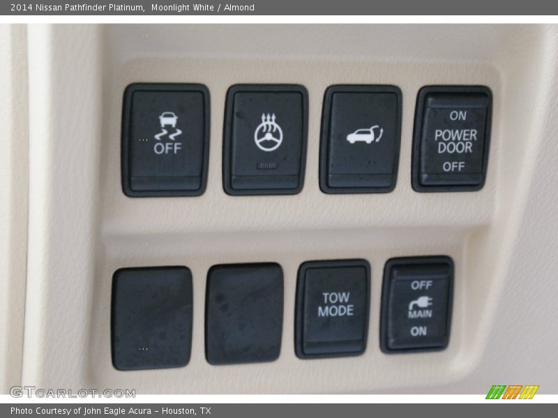 Moonlight White / Almond 2014 Nissan Pathfinder Platinum