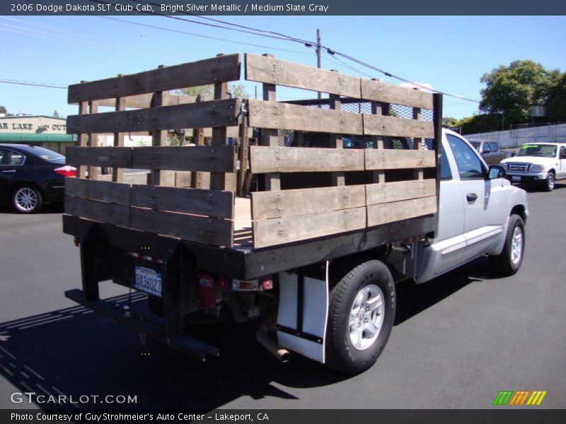 Bright Silver Metallic / Medium Slate Gray 2006 Dodge Dakota SLT Club Cab