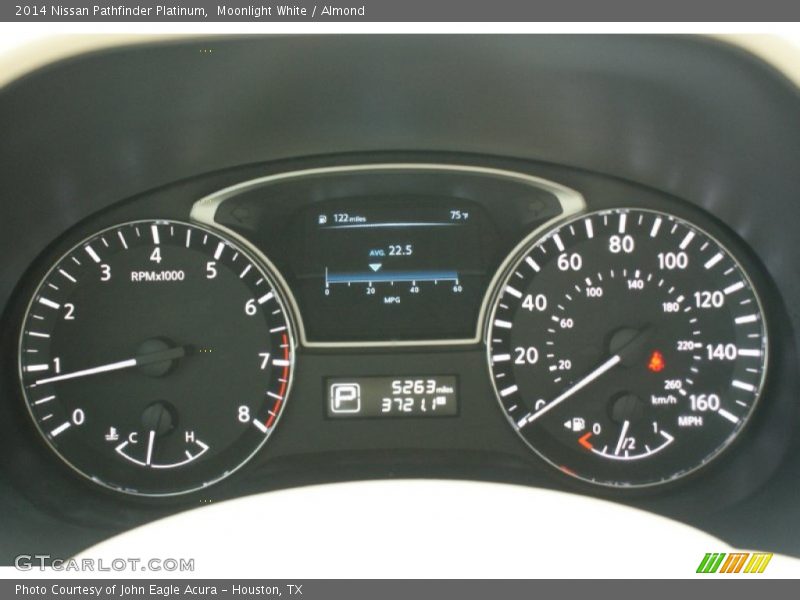 Moonlight White / Almond 2014 Nissan Pathfinder Platinum