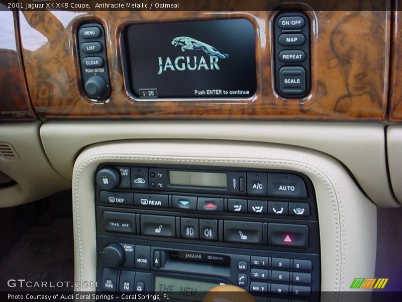 Anthracite Metallic / Oatmeal 2001 Jaguar XK XK8 Coupe