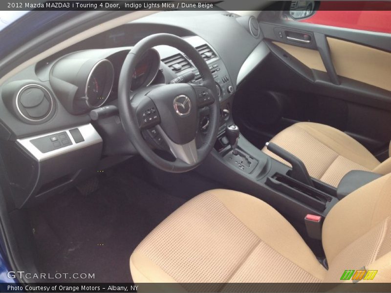  2012 MAZDA3 i Touring 4 Door Dune Beige Interior