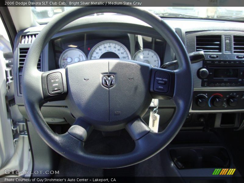 Bright Silver Metallic / Medium Slate Gray 2006 Dodge Dakota SLT Club Cab