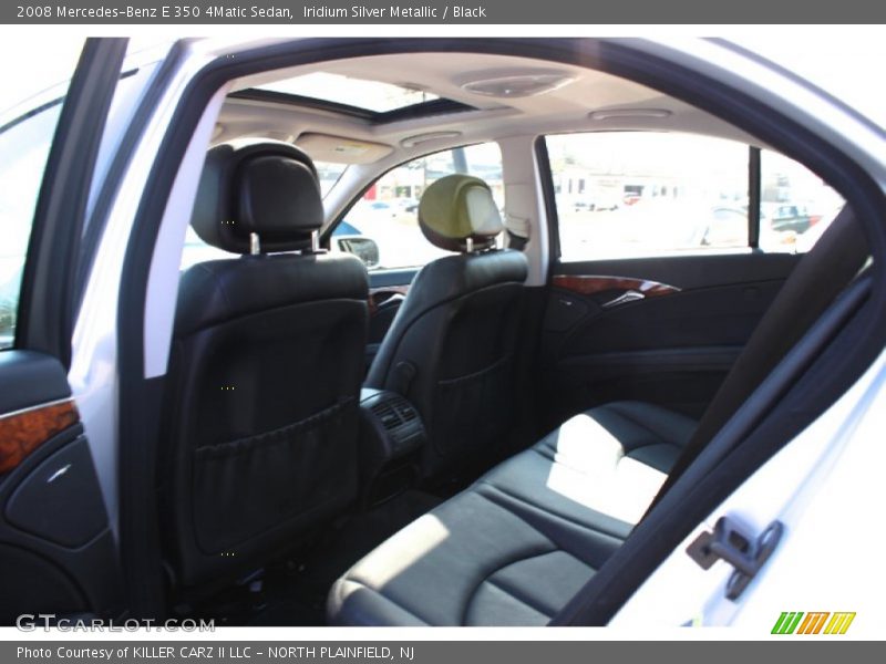 Iridium Silver Metallic / Black 2008 Mercedes-Benz E 350 4Matic Sedan