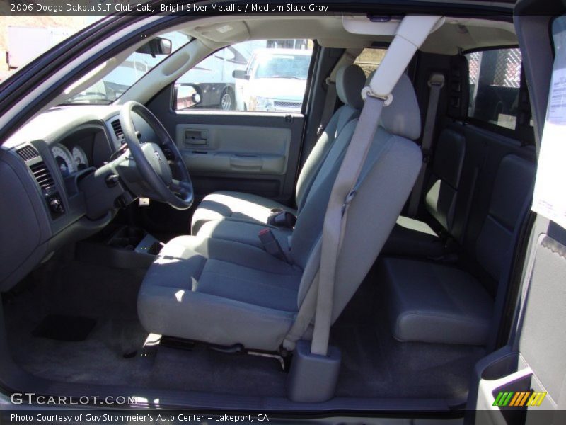 Bright Silver Metallic / Medium Slate Gray 2006 Dodge Dakota SLT Club Cab