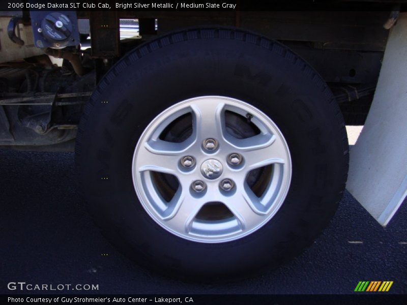 Bright Silver Metallic / Medium Slate Gray 2006 Dodge Dakota SLT Club Cab
