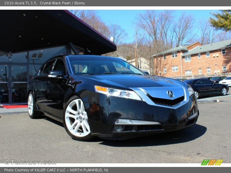 Crystal Black Pearl / Ebony 2010 Acura TL 3.5
