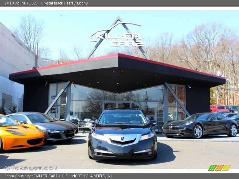 Crystal Black Pearl / Ebony 2010 Acura TL 3.5