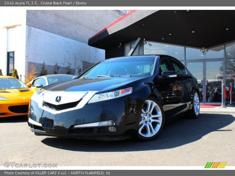 Crystal Black Pearl / Ebony 2010 Acura TL 3.5