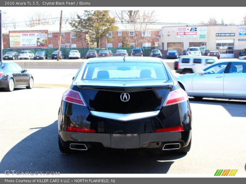 Crystal Black Pearl / Ebony 2010 Acura TL 3.5