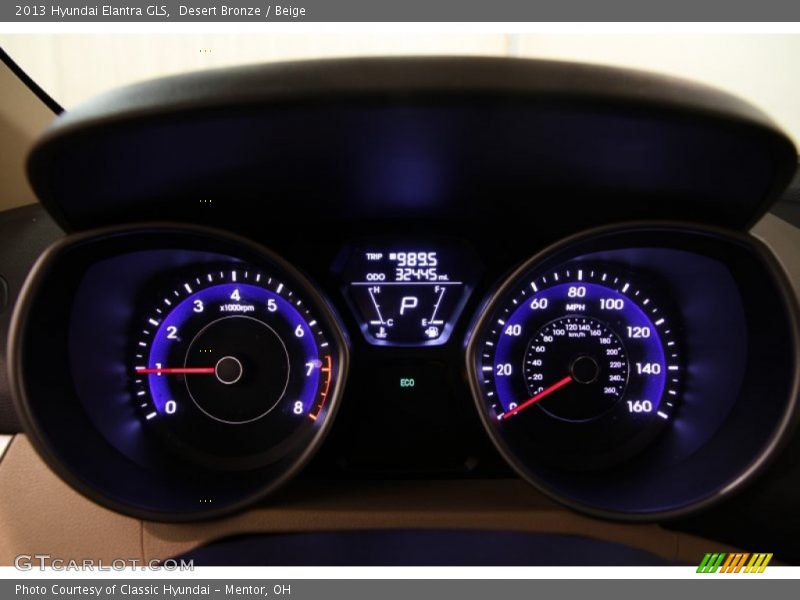 Desert Bronze / Beige 2013 Hyundai Elantra GLS