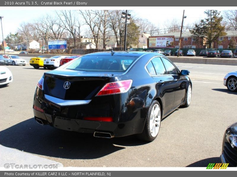 Crystal Black Pearl / Ebony 2010 Acura TL 3.5