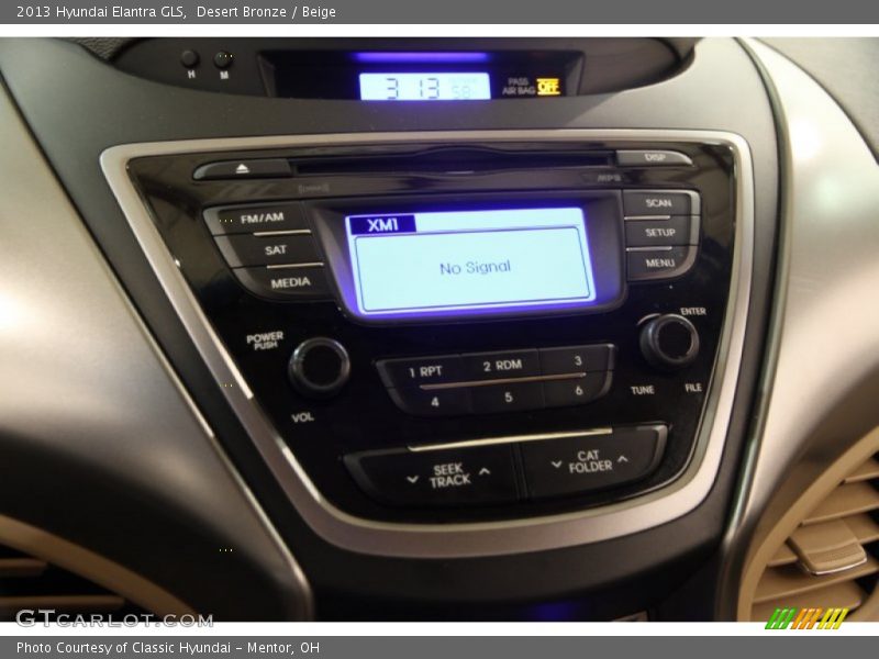 Desert Bronze / Beige 2013 Hyundai Elantra GLS
