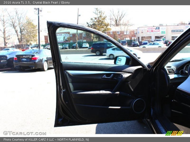 Crystal Black Pearl / Ebony 2010 Acura TL 3.5