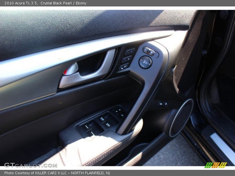 Crystal Black Pearl / Ebony 2010 Acura TL 3.5