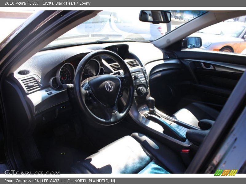 Crystal Black Pearl / Ebony 2010 Acura TL 3.5
