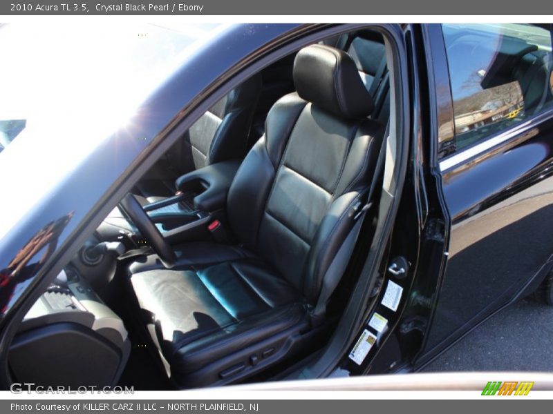 Crystal Black Pearl / Ebony 2010 Acura TL 3.5