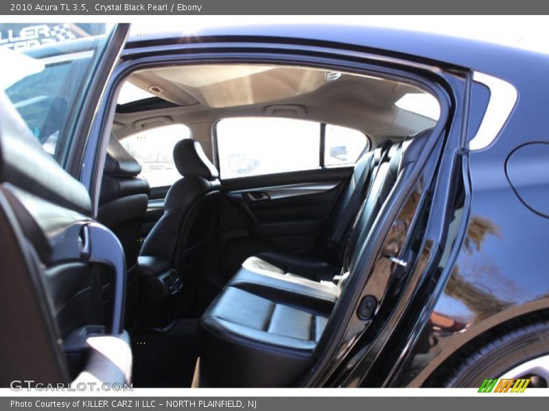 Crystal Black Pearl / Ebony 2010 Acura TL 3.5
