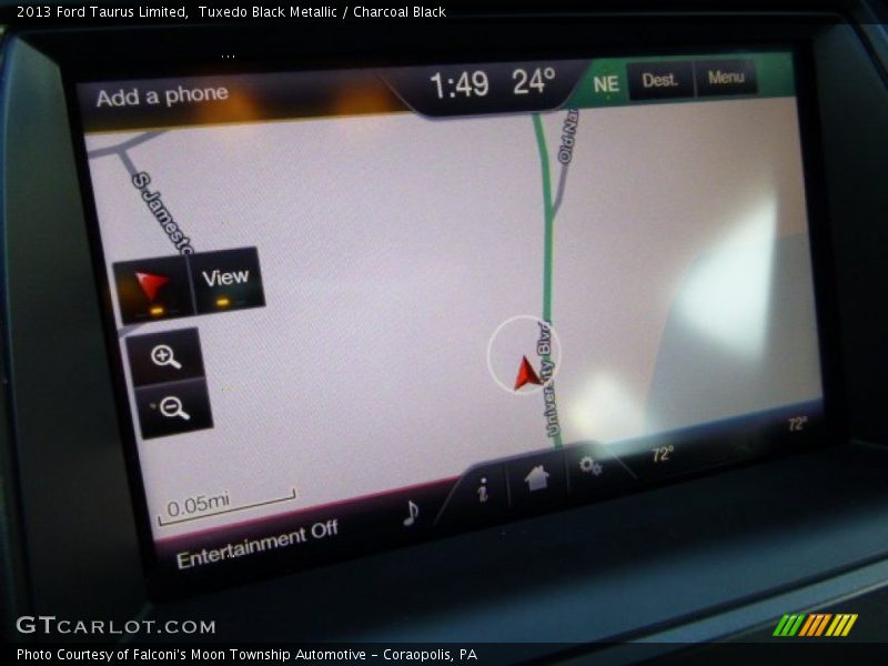 Tuxedo Black Metallic / Charcoal Black 2013 Ford Taurus Limited
