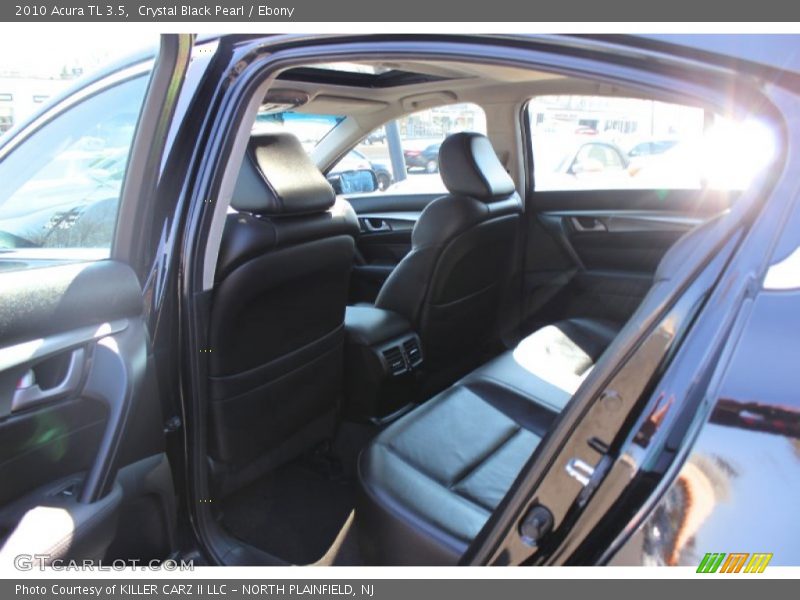 Crystal Black Pearl / Ebony 2010 Acura TL 3.5