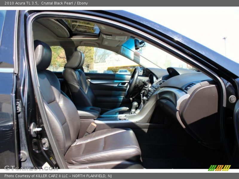 Crystal Black Pearl / Ebony 2010 Acura TL 3.5