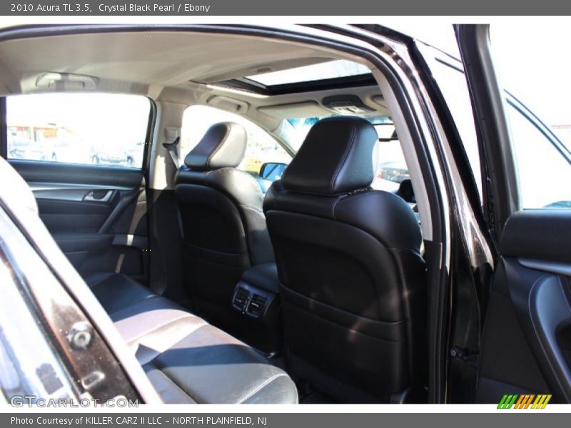 Crystal Black Pearl / Ebony 2010 Acura TL 3.5