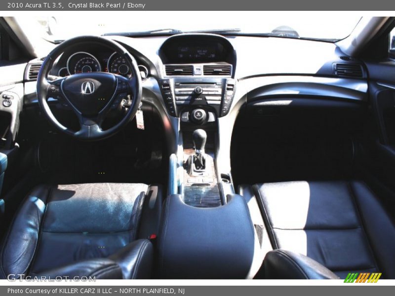 Crystal Black Pearl / Ebony 2010 Acura TL 3.5